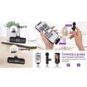 Micrófono Inalámbrico Dual Recargable Corbatero Celular 2 Micrófonos 2