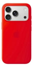 Funda Silicona con felpa para iPhone 17 pro 5