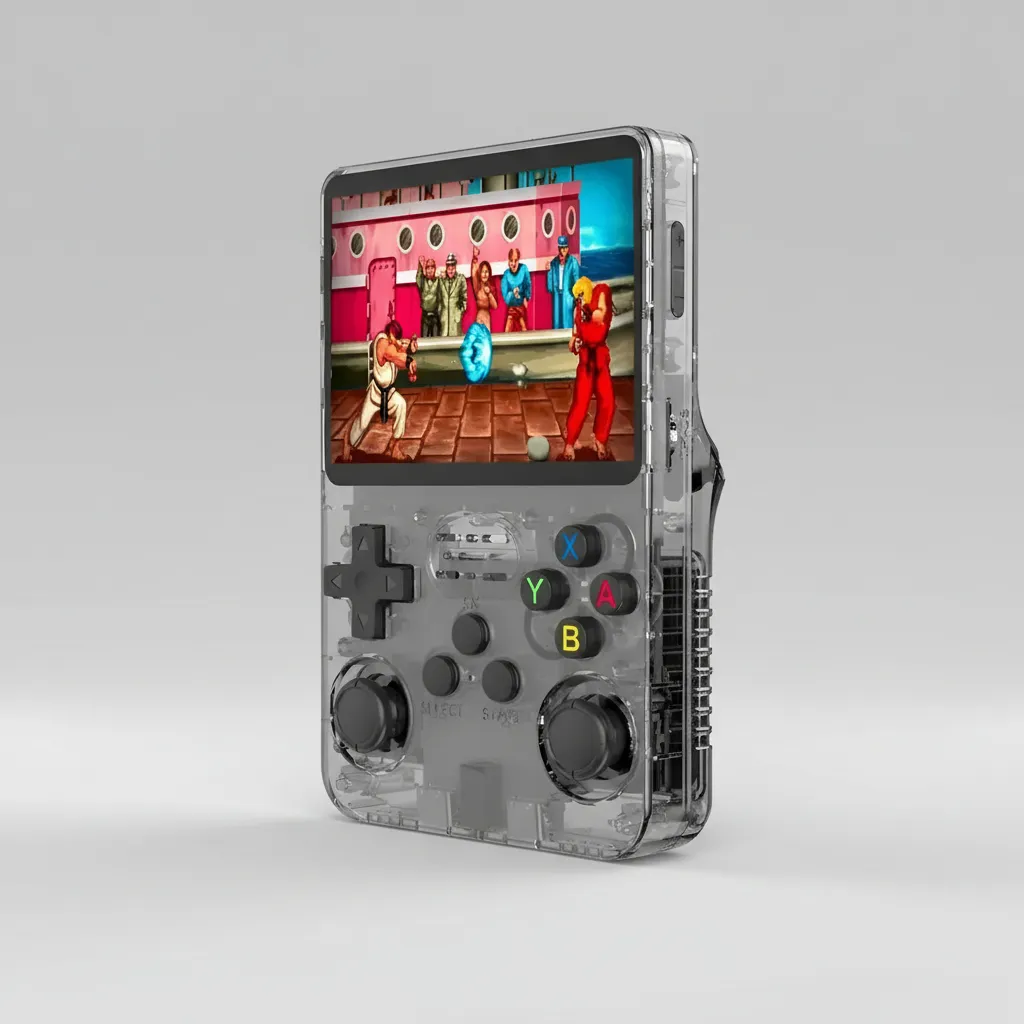 Consola R36s Ultra Pantalla Hd Portátil Negro