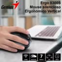 Mouse Vertical Genius Ergo 8300s Inalámbrico Silencioso Usb 6