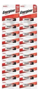 Pila AAA Energizer MAX E92 Alcalina - Blister de 20 Unidades 1
