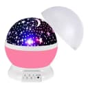Velador Lampara Luz De Noche Proyector De Estrellas Infantil 5
